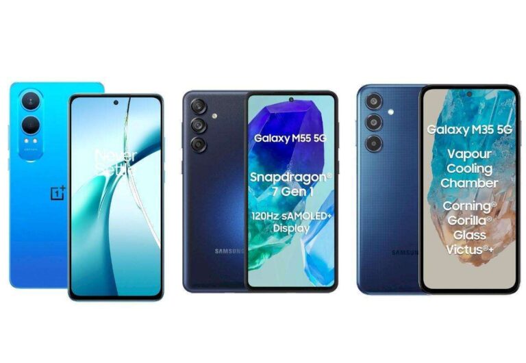 Galaxy M55s M35 e OnePlus Nord CE 4 Lite quale scegliere