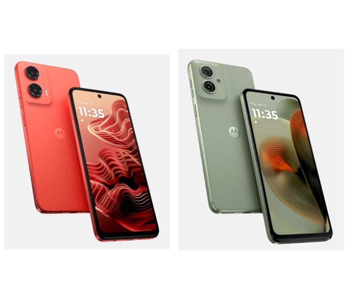 Moto G55 e Moto G35 con fotocamere da 50MP e batteria da 5000mAh
