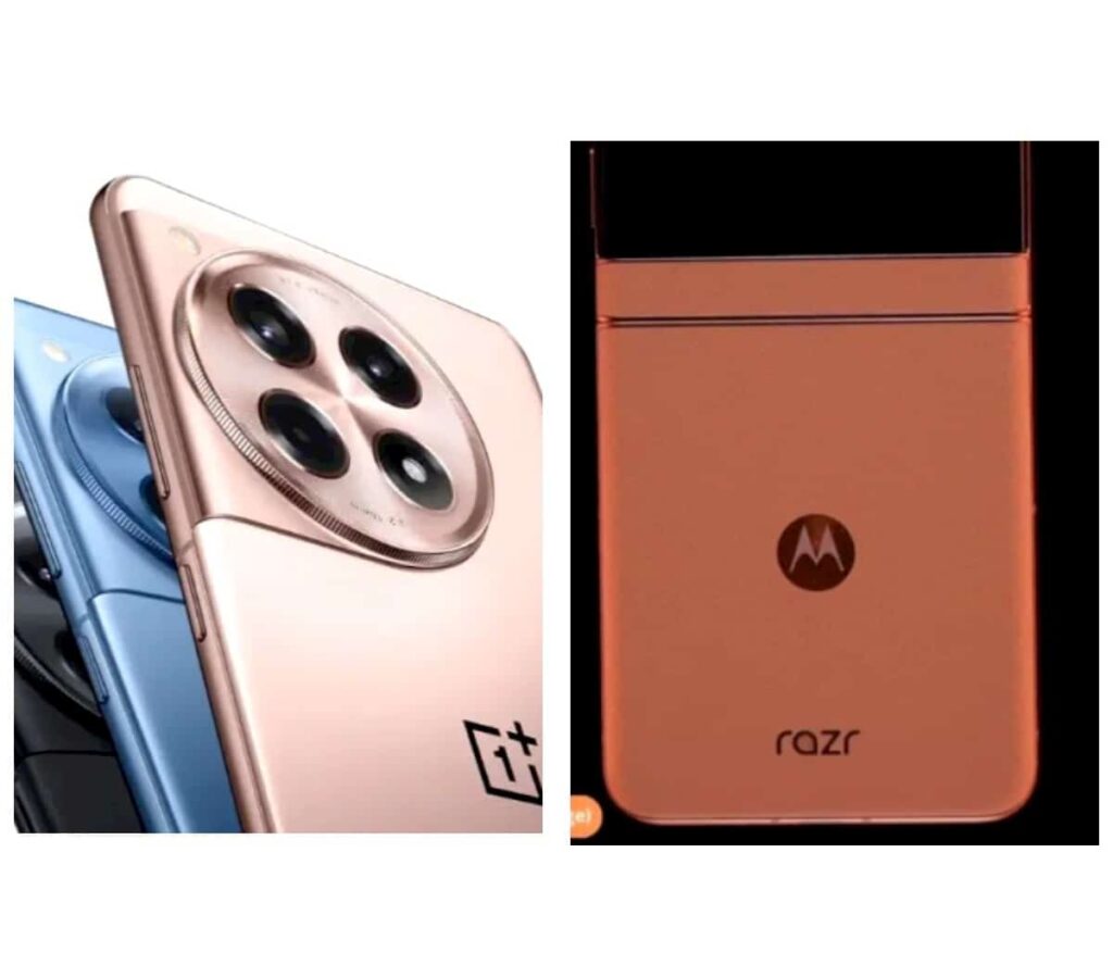 Motorola Razr 50s e OnePlus Ace 5