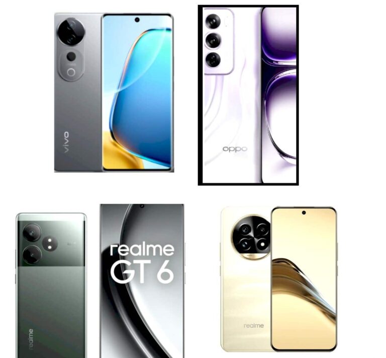 Vivo T3 Ultra vs Realme 13 Pro Oppo Reno 12 e GT 6T