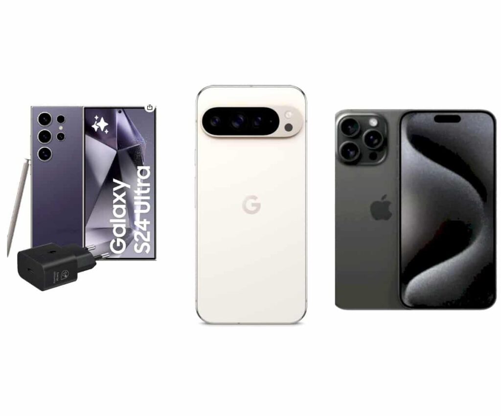 iPhone 16 Pro Max vs Pixel 9 Pro XL vs Galaxy S24 Ultra
