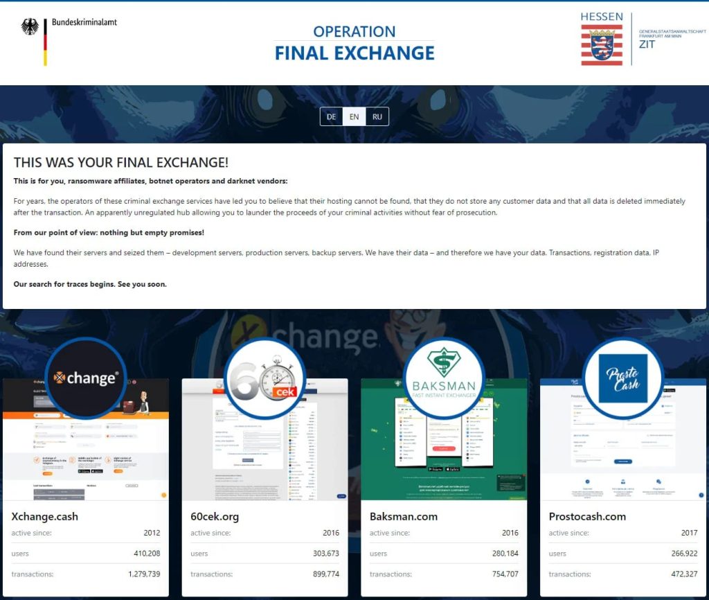 Sequestrati 47 exchange di criptovalute e smantellata rete phishing 6 image 122