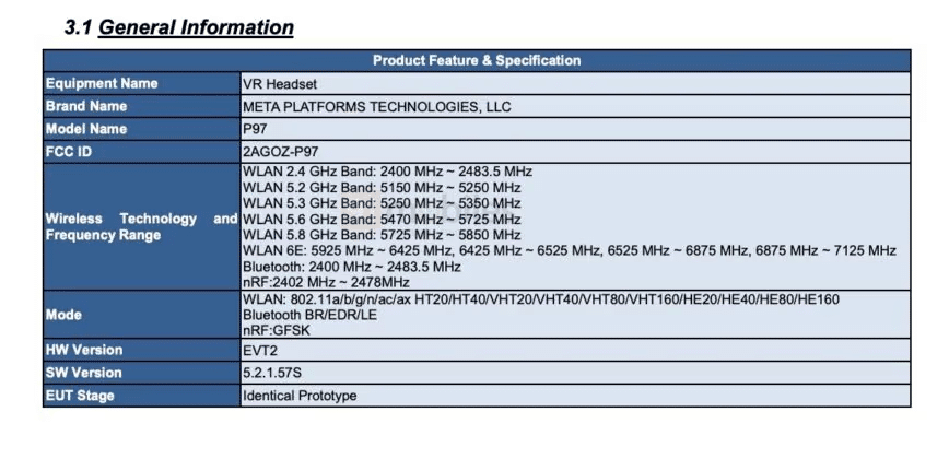 Meta Quest 3S VR in arrivo, c'è la certificazione FCC 7 image 14