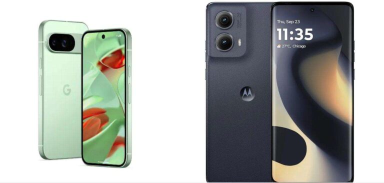 Google Pixel 9 vs Motorola Edge 2024: quale scegliere?