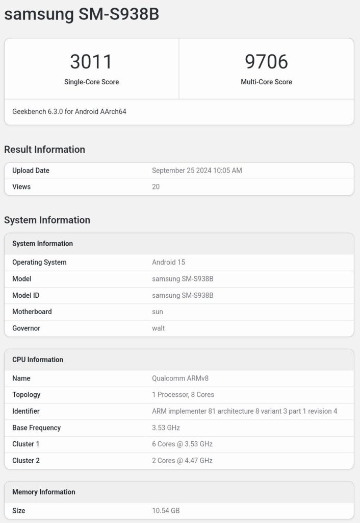 Galaxy S25 Ultra: specifiche top con Snapdragon 8 Gen 4 e 8 Elite 7 image 193 23