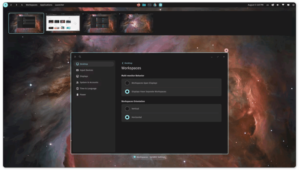 Novità Linux: Arch Linux, CachyOS e ambiente COSMIC 9 image 198