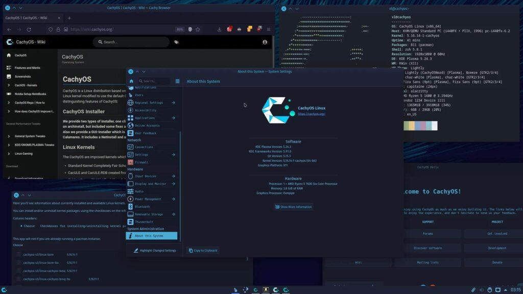 Novità Linux: Arch Linux, CachyOS e ambiente COSMIC 7 image 198 9