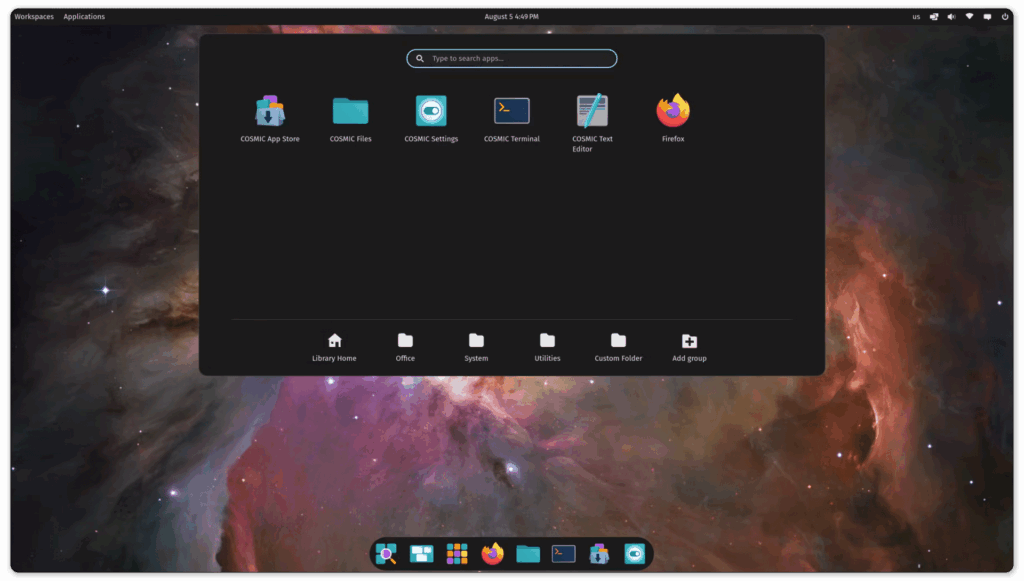 Novità Linux: Arch Linux, CachyOS e ambiente COSMIC 8 image 200