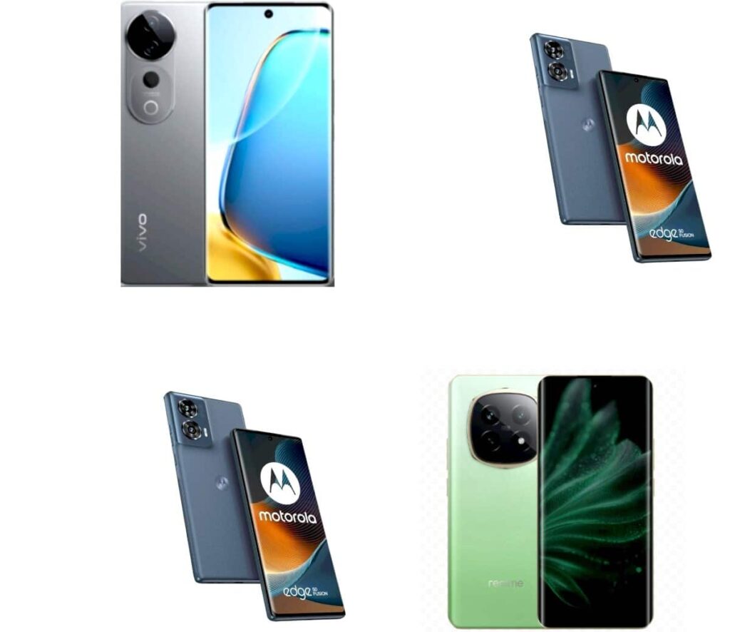 Vivo V40e vs Motorola Edge 50 vs 50 Neo vs Realme P2 Pro quale scegliere