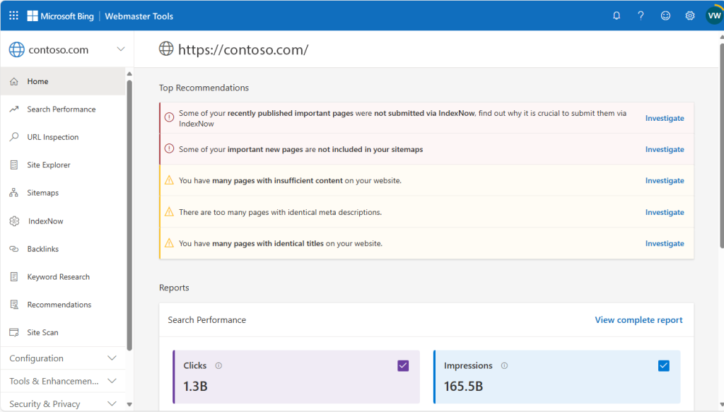 Bing Webmaster Tools: Copilot per migliorare l'ottimizzazione SEO 6 image 142