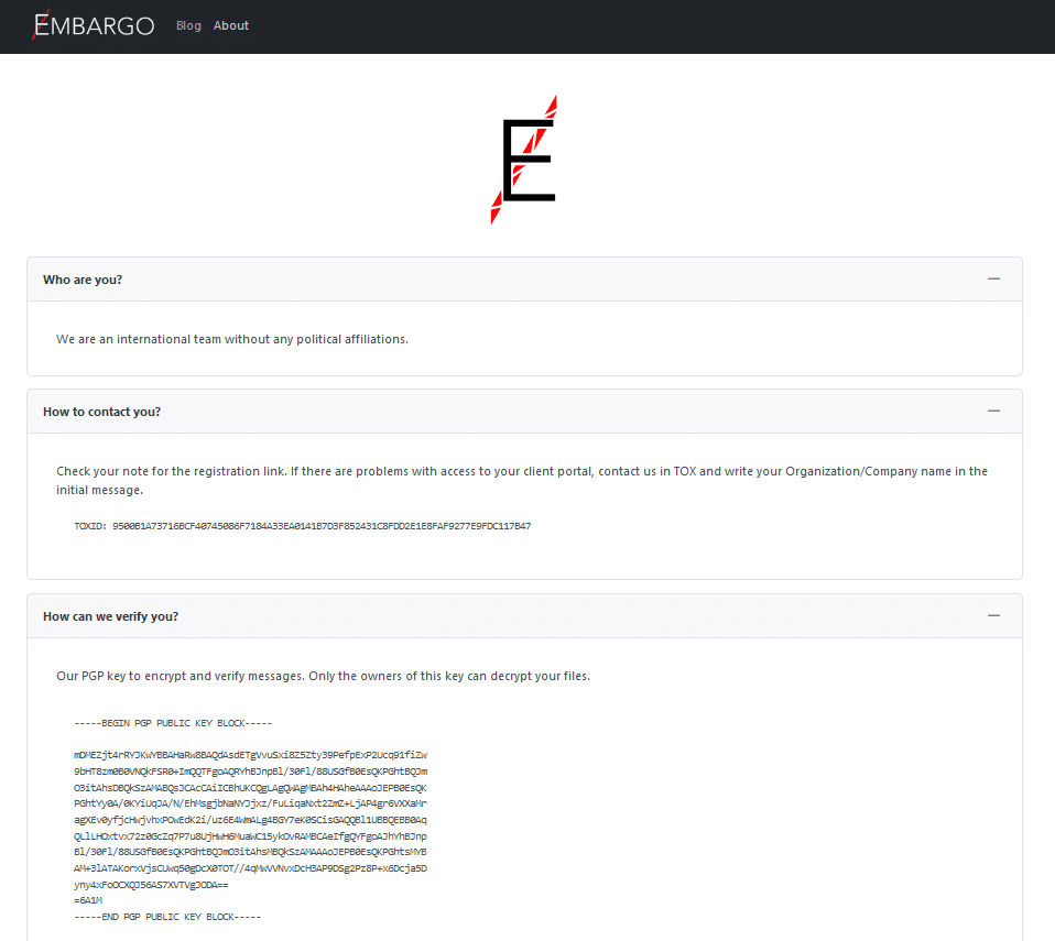 Embargo e Qilin.B: ransomware avanzati con crittografia forte 6 image 243