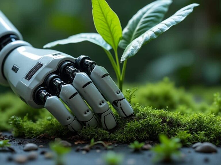 IA e i robot che imparano a sentire e riconoscere superfici e piante