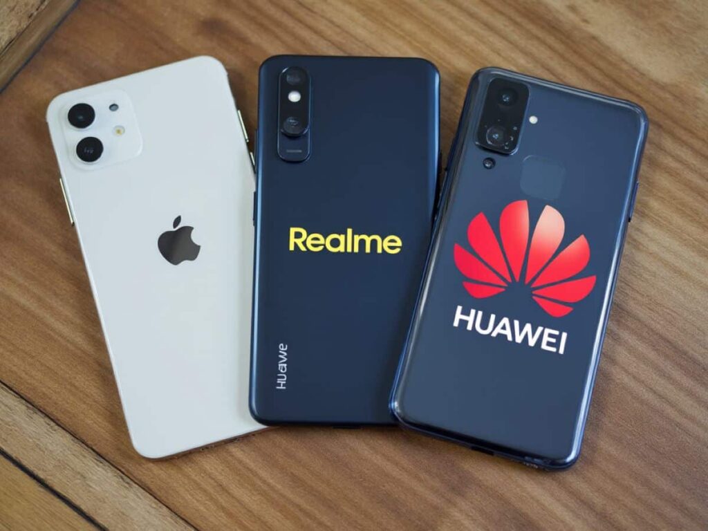hu8awei apple redmi fotografia