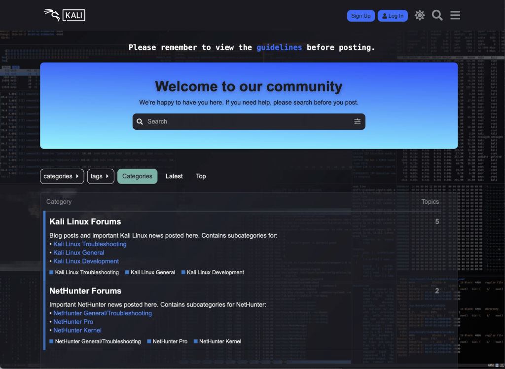 Kali Linux rinnova i forum e Red Hat perfeziona il software open source 6 image 339