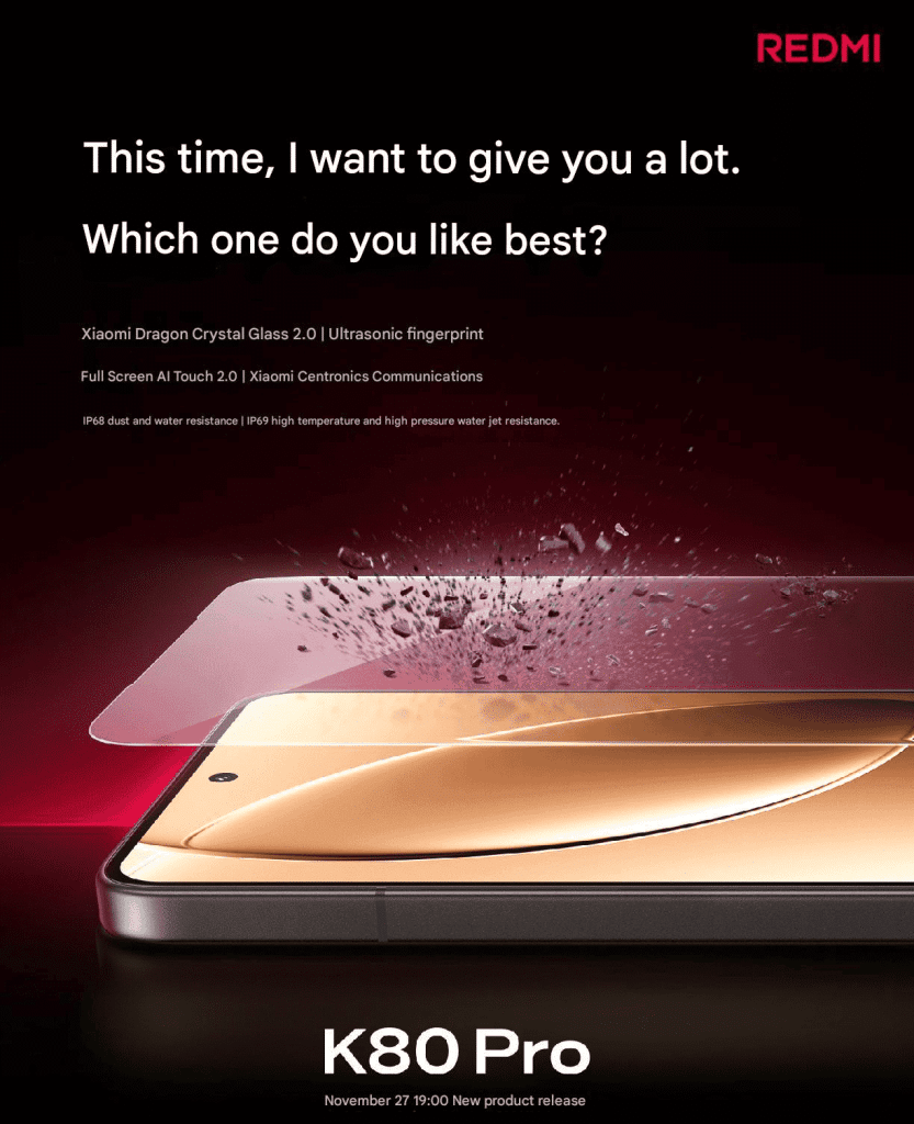 HyperOS 3, crittografia RCS con iPhone e Redmi K80 Pro trasformato in console 9 Redmi K80 Pro
