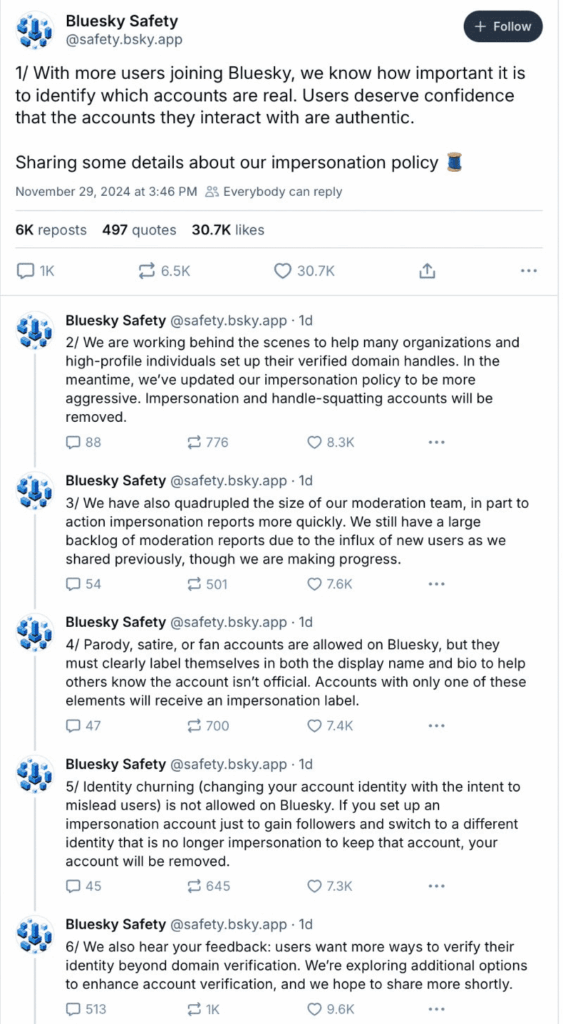 Bluesky dichiara guerra alle false identità con nuove verifiche 6 image 15