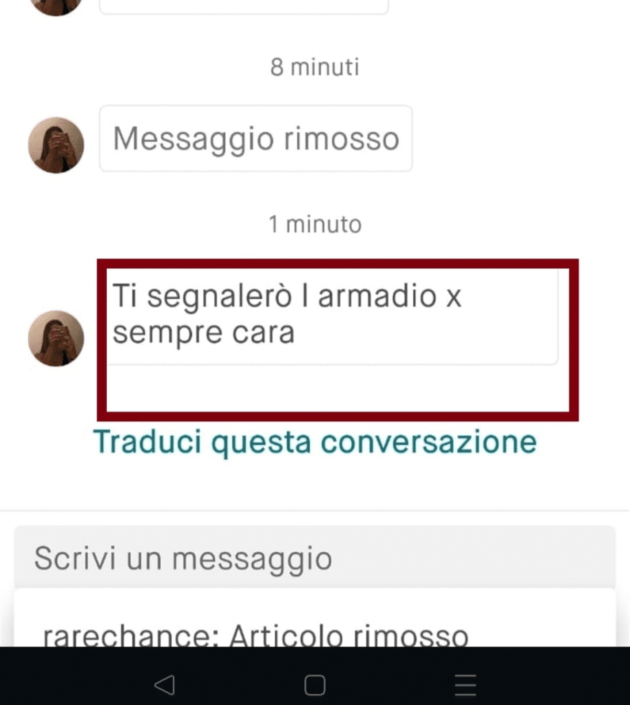 Stalking, bullismo e Report Bombing su Vinted: assistenza latita 8 image 277