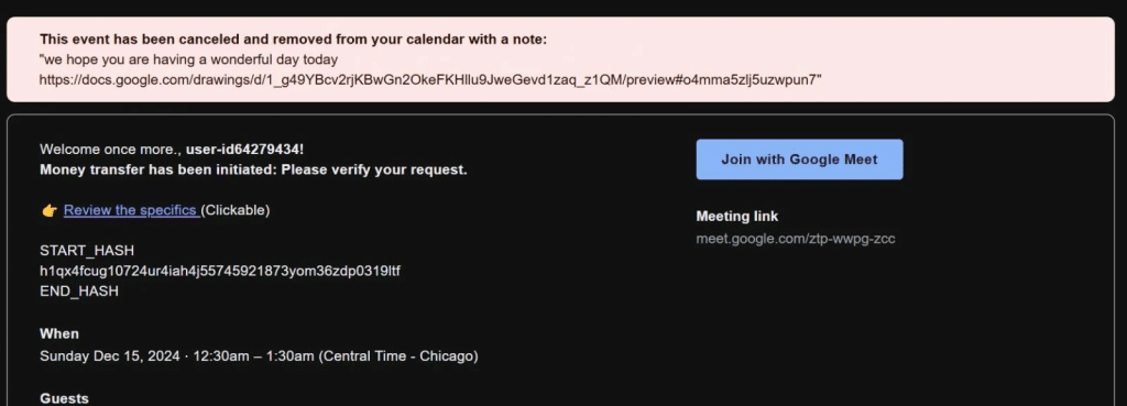 NodeStealer e phishing via Google Calendar: nuove minacce 9 image 325
