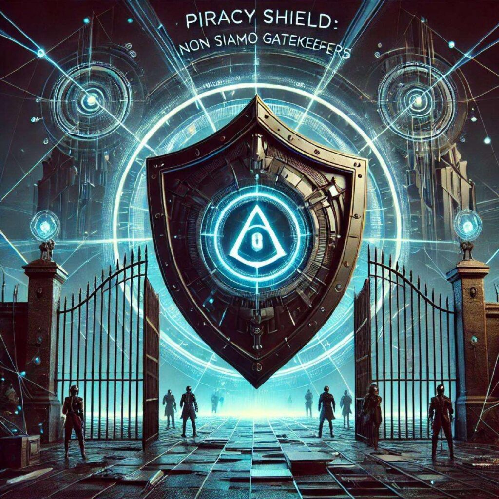 Piracy Shield: non siamo dalla parte dei Gatekeepers 2 Logo piracy shield