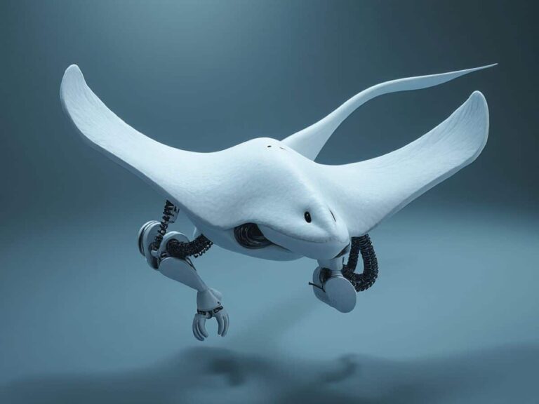 Un robot morbido ispirato alle mante batte record di velocità 8 robotica manta