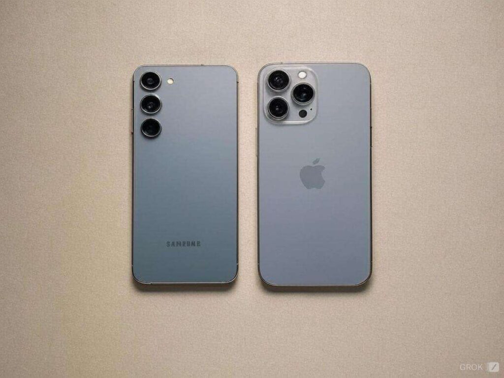 Galaxy S25 Slim e iPhone 17: nuovi dettagli su produzione e prezzi 2 samsung iphone