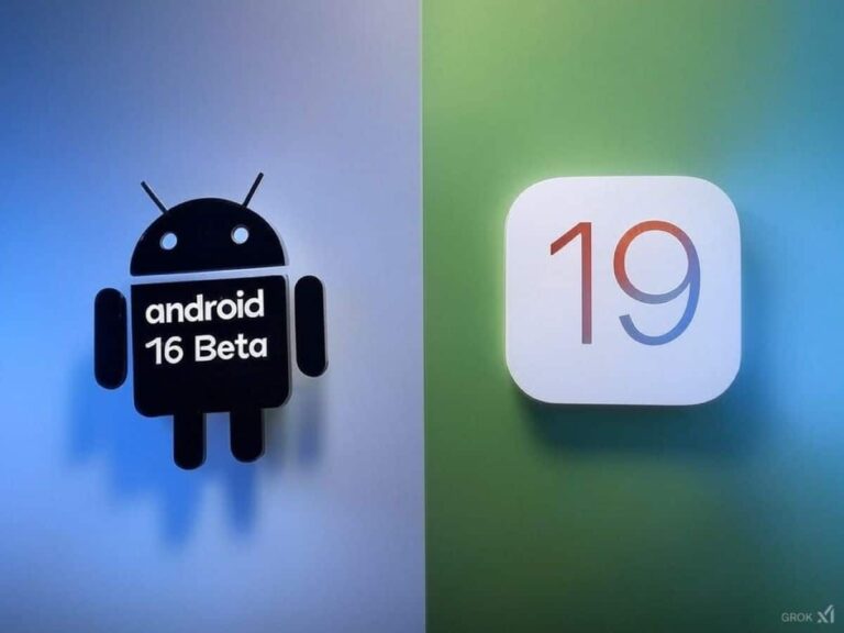 Android 16 Beta e iOS 19