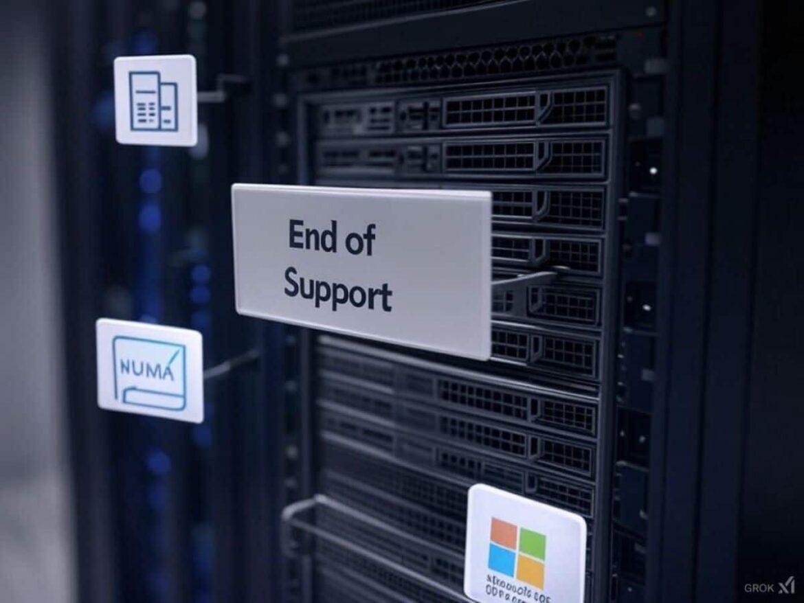 Fine supporto Exchange Server 2019, NUMA e Microsoft 365