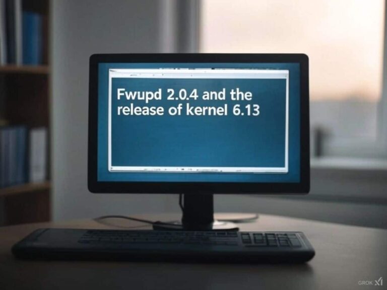 Fwupd 2.0.4 e kernel 6.13