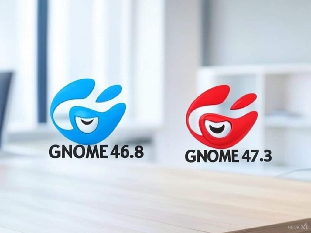 GNOME 46.8 e GNOME 47.3
