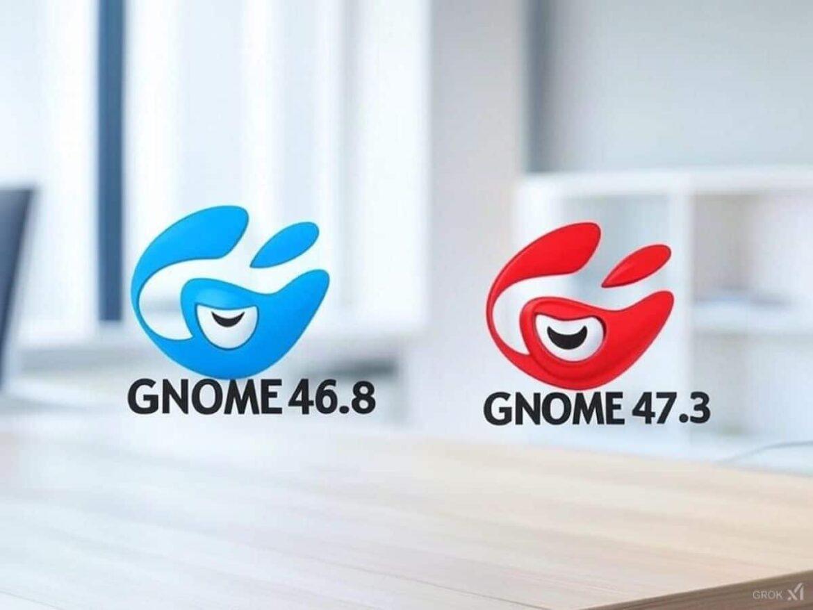 GNOME 46.8 e GNOME 47.3