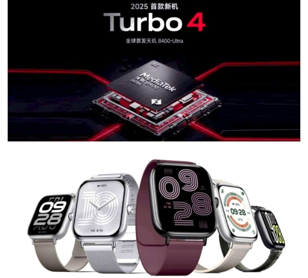 Redmi Watch 5 Redmi Turbo 4 Pro