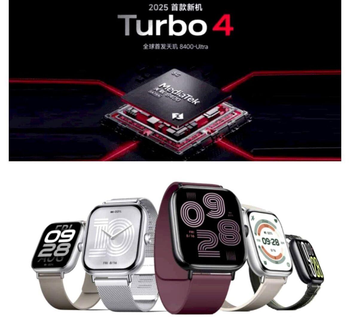 Redmi Watch 5 Redmi Turbo 4 Pro