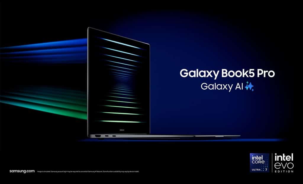 Samsung Galaxy Book5 Pro e Galaxy Book5 360: produttività e innovazione 7 Galaxy Book5 Pro e Galaxy Book5 360