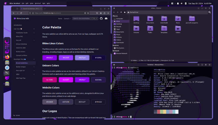 Rhino Linux 2025.1: nuove funzionalità, workspace dinamici e aggiornamenti del kernel 6 Rhino Linux 2025.1