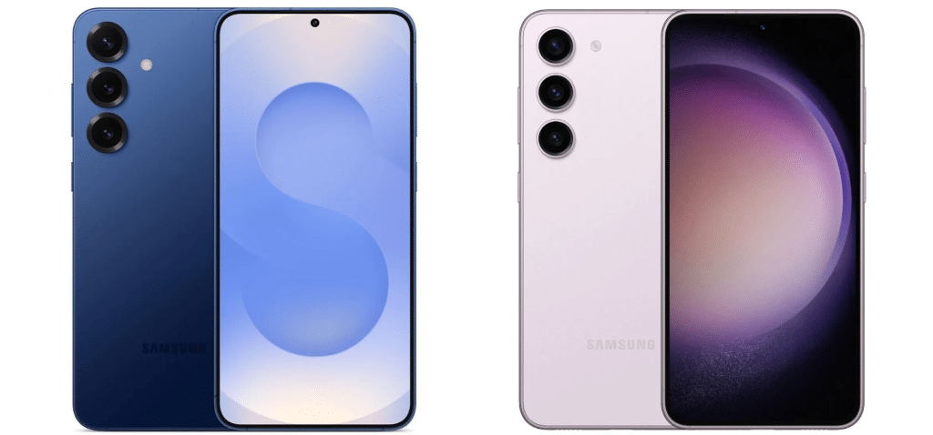 Galaxy A56 vs Galaxy S25: confronto su One UI 7 7 Galaxy S25 Plus e Galaxy S23 Plus