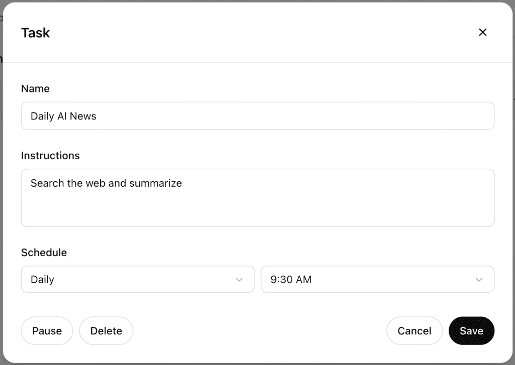 OpenAI introduce ChatGPT Tasks e offre un assistente digitale personale 8 image 189