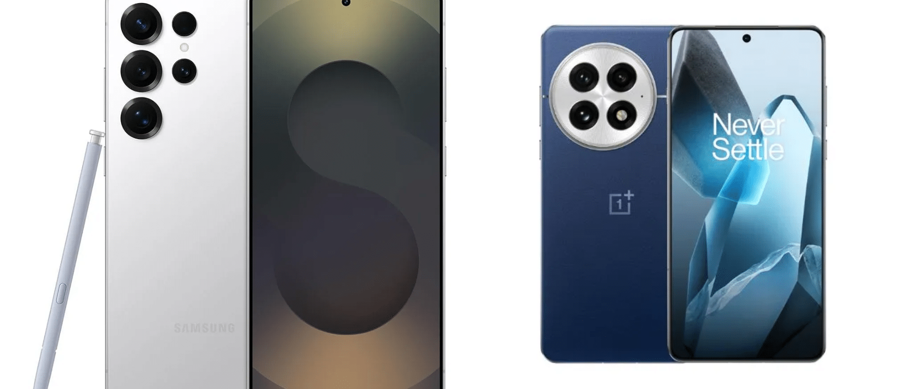 Galaxy S25 Ultra e OnePlus 13