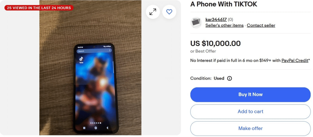 Cellulare con TikTok vale 10.000 dollari e Threads avvia la pubblicità 6 image 351