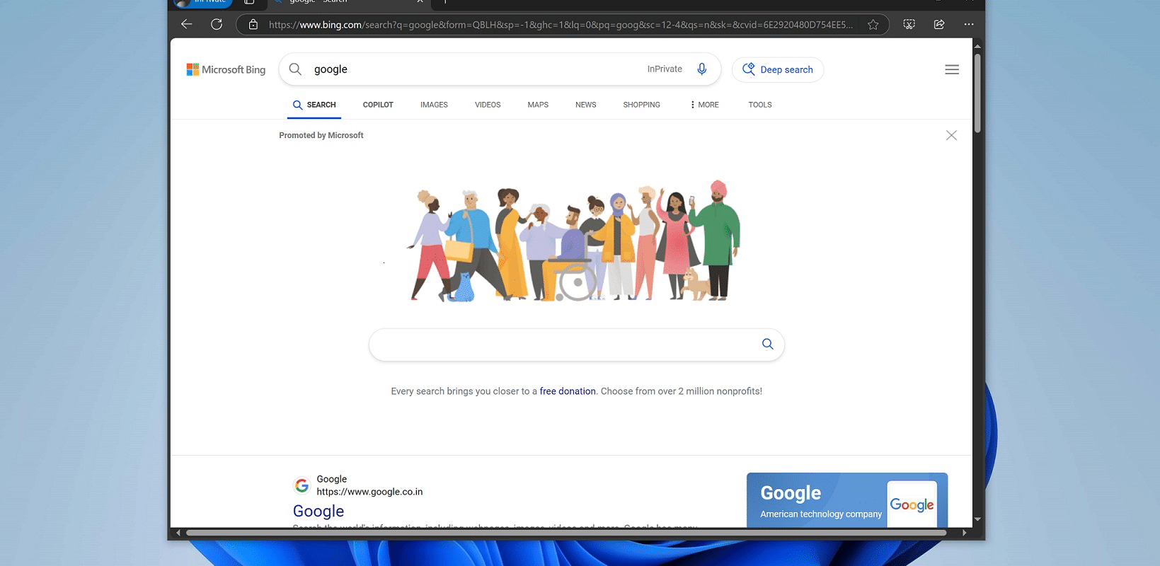 Microsoft Bing replica l'interfaccia di Google: strategia o confusione per gli utenti? - fonte Windows Latest