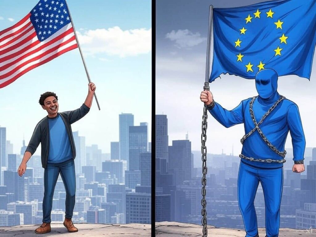 Social Media USA liberi e Europa in censura
