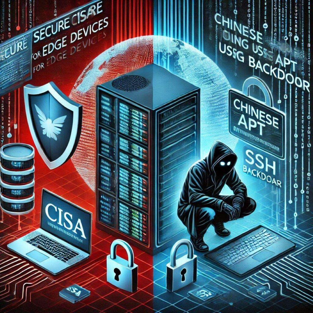 CISA dispositivi edge APT cinesi backdoor SSH