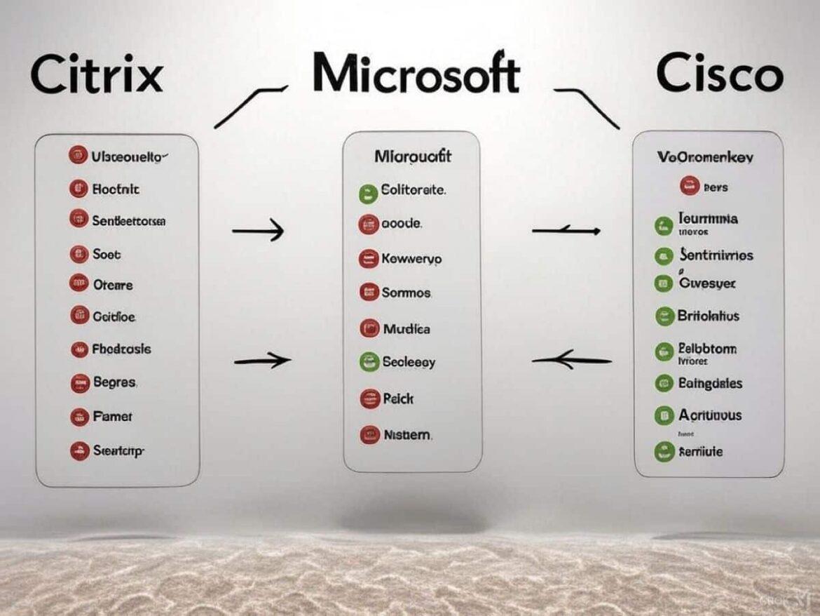 Citrix, Microsoft e Cisco vulnerabilità