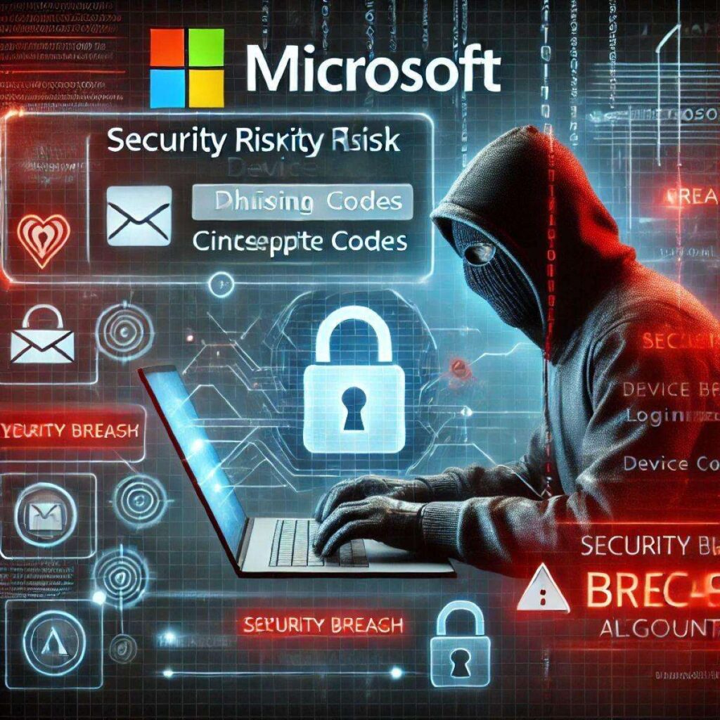 Microsoft rischia phishing su codici dispositivo compromette account e mail
