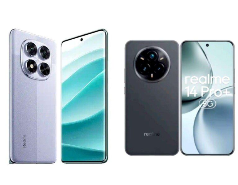 Realme 14 Pro+ vs Redmi Note 14 Pro+