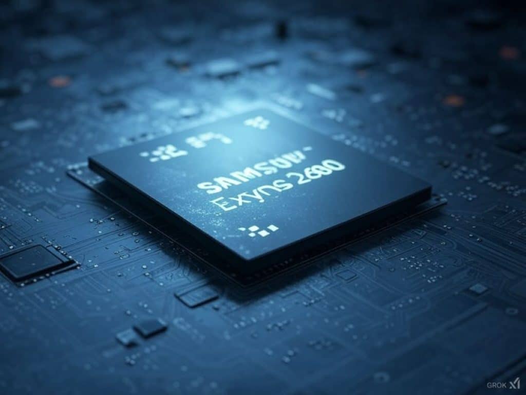 Galaxy S25 Edge, Exynos 2600 e Chrome lontano dalla gamma Galaxy 7 Samsung Exynos 2600