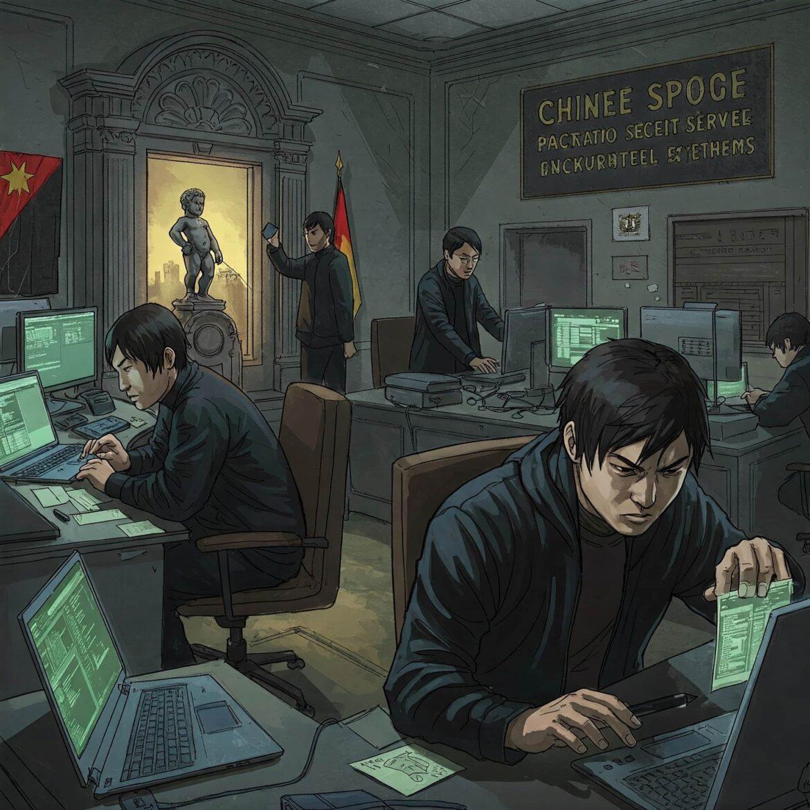 cina spia servizi segreti belgio