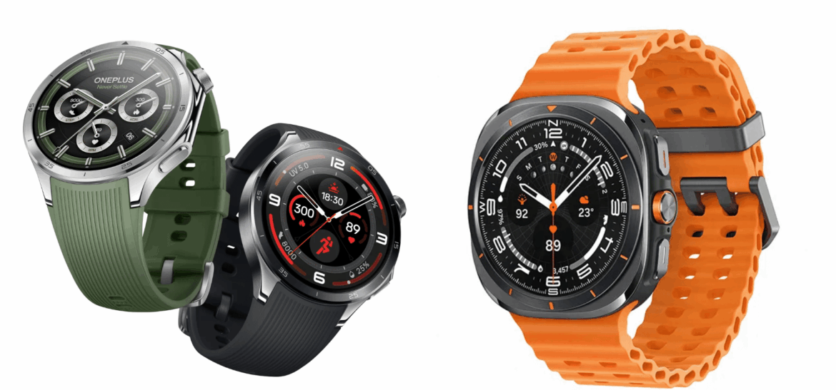 OnePlus Watch 3 vs Samsung Galaxy Watch Ultra