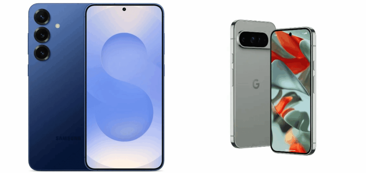 Galaxy S25 Plus vs Google Pixel 9 Pro XL