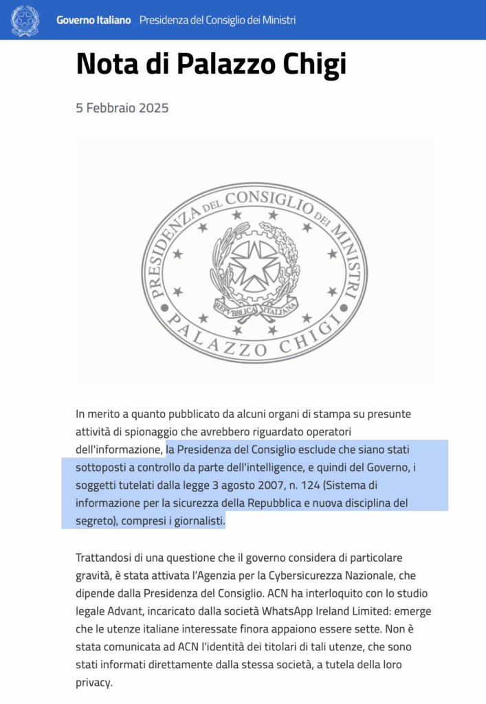 Spyware Paragon: annullato il contratto con il governo italiano 6 image 90