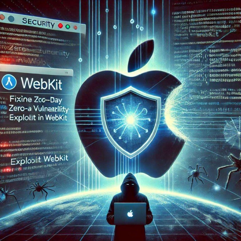 Apple zero-day vulnerability in WebKit